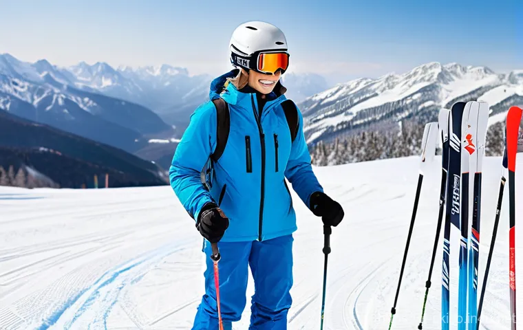 스키 강사의 강의 자료 개발 - **Advanced Feedback Session with Technology**
    A focused ski instructor, in a sleek, modern ski u...