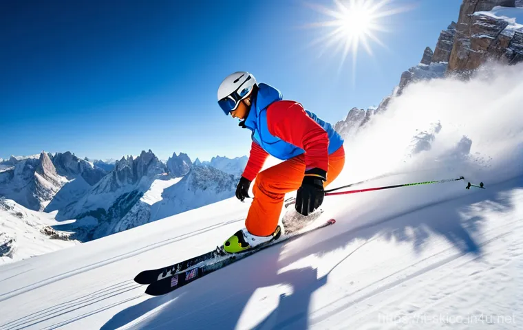 스키 강사의 고객 기반 확대 전략 - **Prompt:** A highly detailed image of a professional ski instructor, either male or female, gracefu...