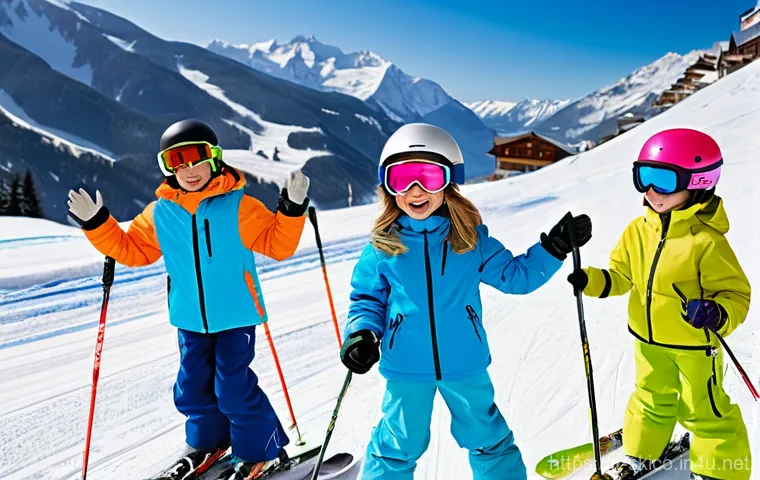 스키 강사의 자격 시험 성공 비결 - **Prompt 2: Mountain Safety Training in the Alps**
    A diverse group of five aspiring ski instruct...