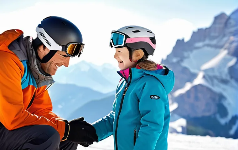 스키 강사의 고객 중심 강의 전략 - **Prompt: The Empathetic Ski Instructor**
"A heartwarming scene on a sun-drenched ski slope in t...