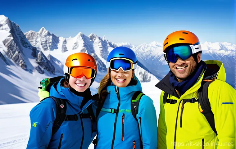 스키 강사의 글로벌 시장 분석 사례 - **Prompt:** A heartwarming scene featuring a male ski instructor, approximately 30 years old, with a...