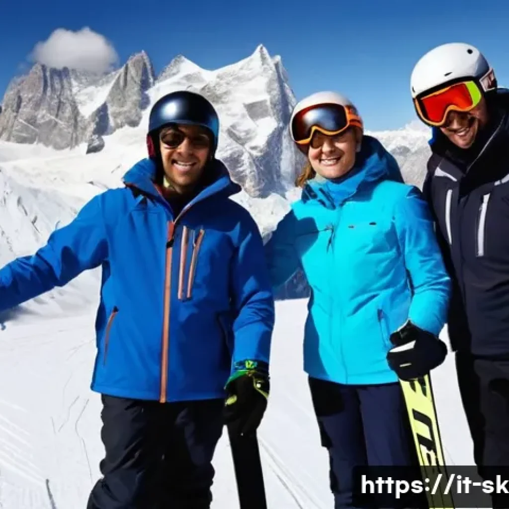 스키 강사의 프리랜서 활동 사례 - **Prompt: "A professional and charismatic male Italian ski instructor, mid-30s, with a warm smile, w...