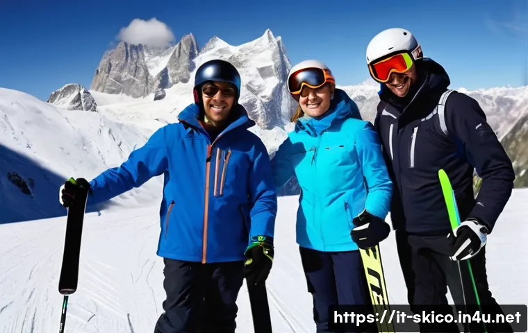 스키 강사의 프리랜서 활동 사례 - **Prompt: "A professional and charismatic male Italian ski instructor, mid-30s, with a warm smile, w...