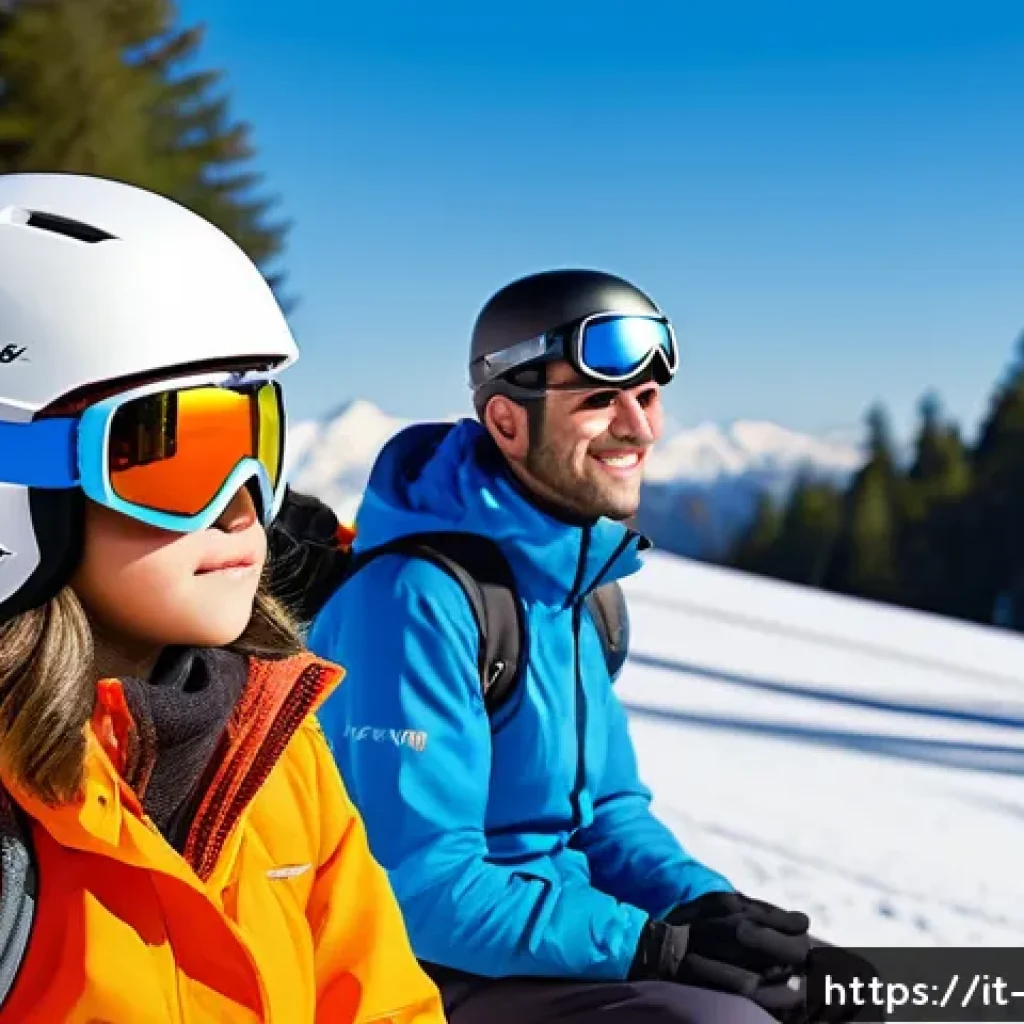 스키 강사와 클라이언트 관계 구축 - A ski instructor attentively listening to a young Italian student on a snowy alpine slope, both dres...